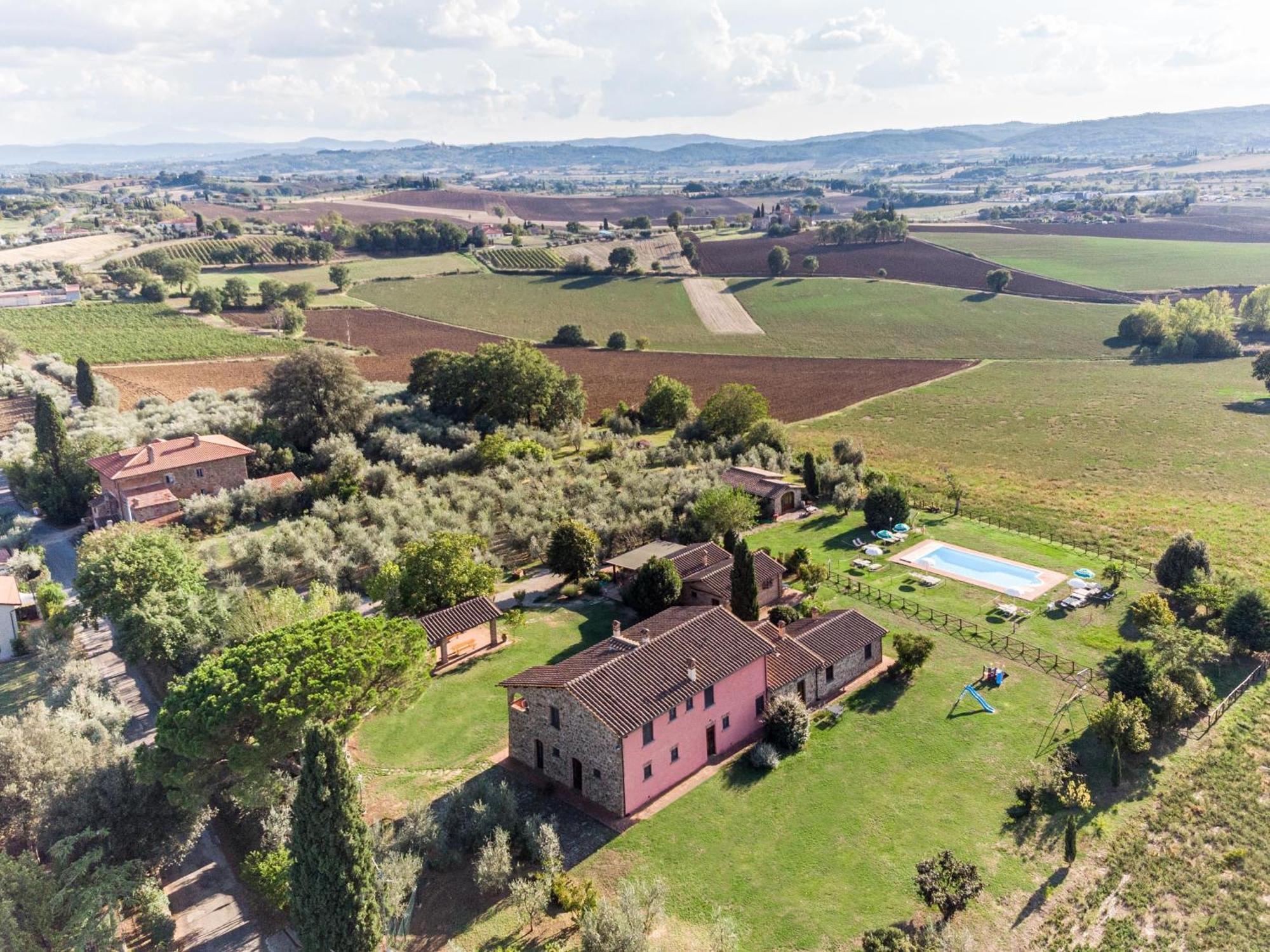 Il Querciolo - Azienda Biologica, Agriturismo E Cantina Marciano della Chiana ภายนอก รูปภาพ