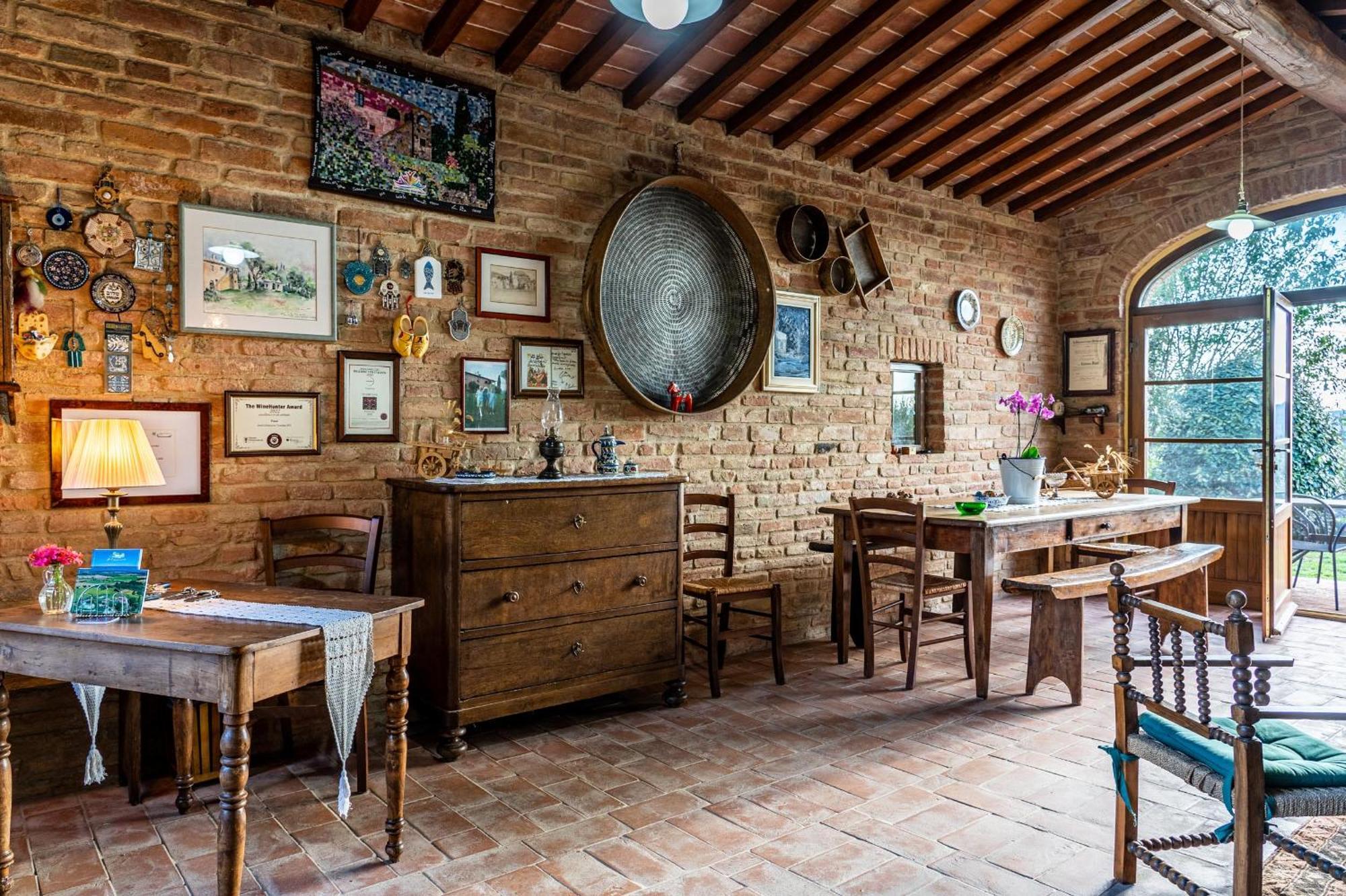 Il Querciolo - Azienda Biologica, Agriturismo E Cantina Marciano della Chiana ภายนอก รูปภาพ