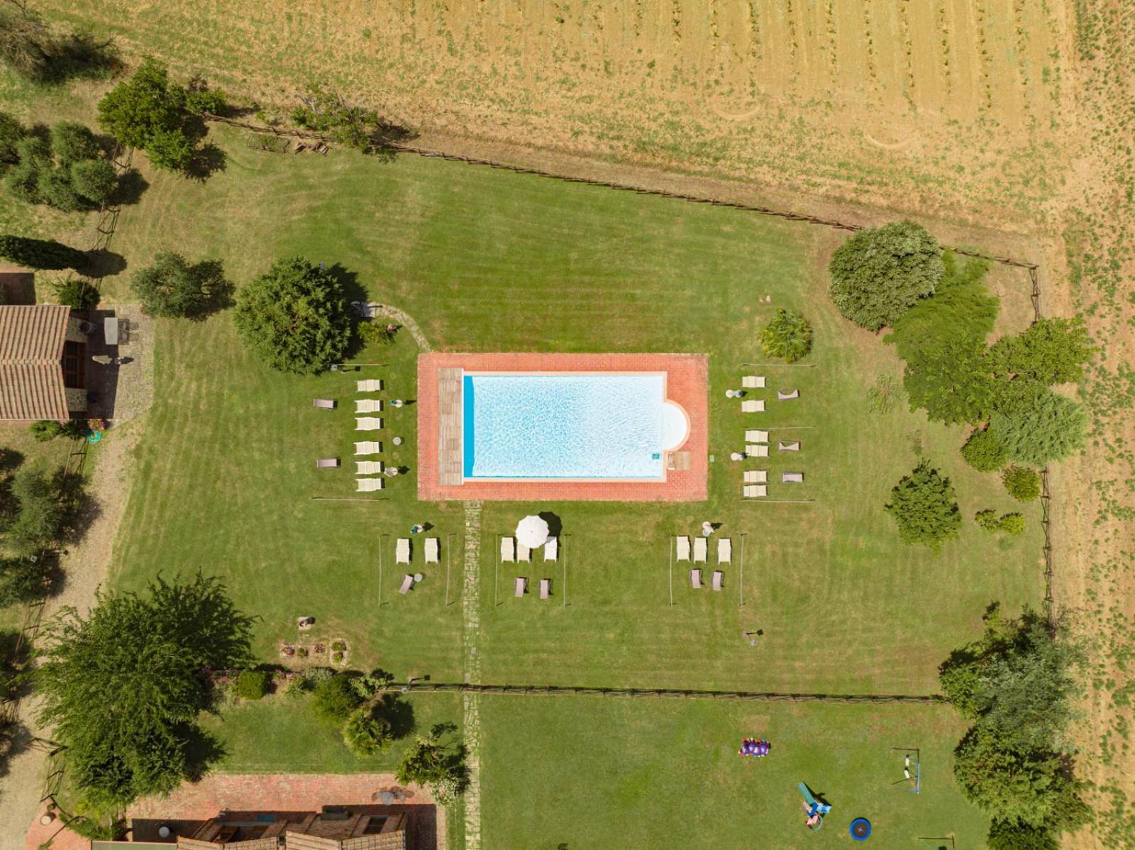 Il Querciolo - Azienda Biologica, Agriturismo E Cantina Marciano della Chiana ภายนอก รูปภาพ